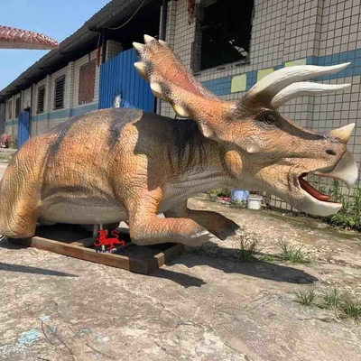 쥬라기 세계 공룡 테마 전시회 현실적인 애니마트로닉스 공룡 트리케라톱스 모델