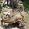 테마 파크 장비 현실적 애니마트로닉스 공룡 모형 Oviraptor 동상