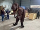 통기성이 있는 성인 크기 현실적 공룡 복장 경량