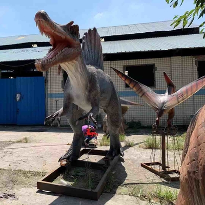 주문 전시회 현실적 애니마트로닉스 공룡 6m Spinosaurus 모형 online manufacture