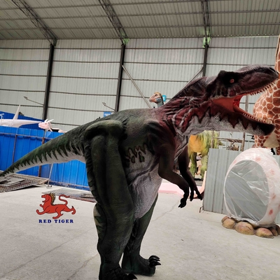 실내 현실적 공룡 복장 성숙한 티라노사우루스 렉스 한 벌