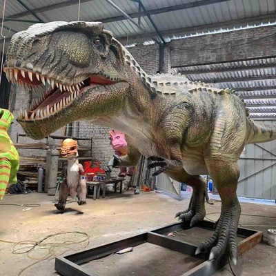 세륨 주라기 세계 공원 공룡 Giganotosaurus 모형 자연적인 색깔