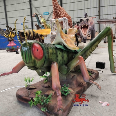 주문 애니마트로닉스 자이언트 메뚜기 모델 성인 연령 고밀도 스폰지 소재 online manufacture