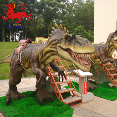운동/소리 주문화를 가진 현실적 애니마트로닉스 티라노사우루스 탐