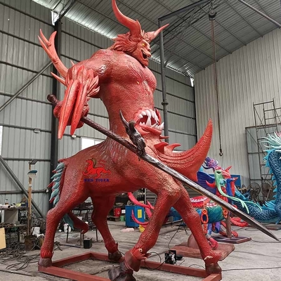 주문 큰 현실적 아니마트로닉 동물 노인 중국인 전설의 생물들 Chi 당신 online manufacture