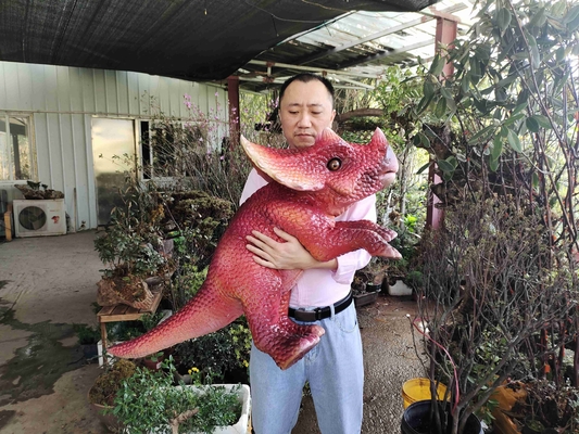 주문 레드 베이비 커스터마이징 Dino 손 인형 놀이 공원 online manufacture