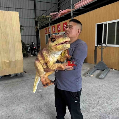 놀이 공원 아기 공룡 손 인형 선물 어린이 놀이 공원