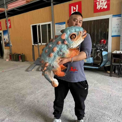 Good price 생체 크기 애니마트로닉 현실적인 공룡 손 인형 안킬로사우루스 온라인으로