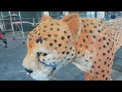 생생한 아니마트로닉 공룡 놀이공원 디플로도쿠스 모델