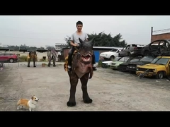 손으로 만든 시뮬레이션 애니마트론 공룡 의상 의상 파티